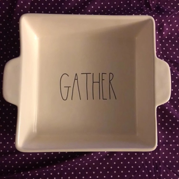 Rae Dunn “Gather” Baking Dish. - Picture 1 of 1